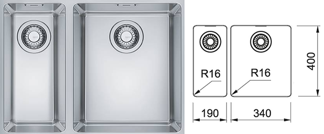Franke maris MRX 260 34 19