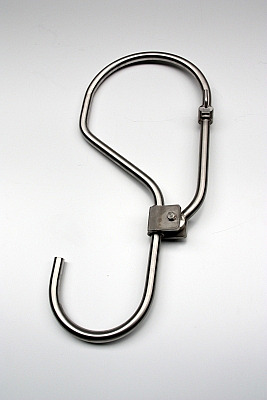 Inox haak - recente realisatie