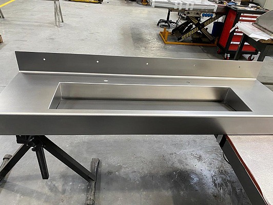 Custom stainless steel with smart details