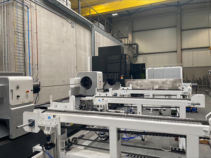 New Tube Laser Expands Our Production Capacity